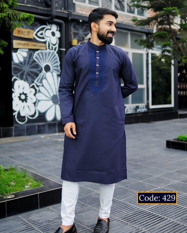 Platinum Cotton Panjabi
