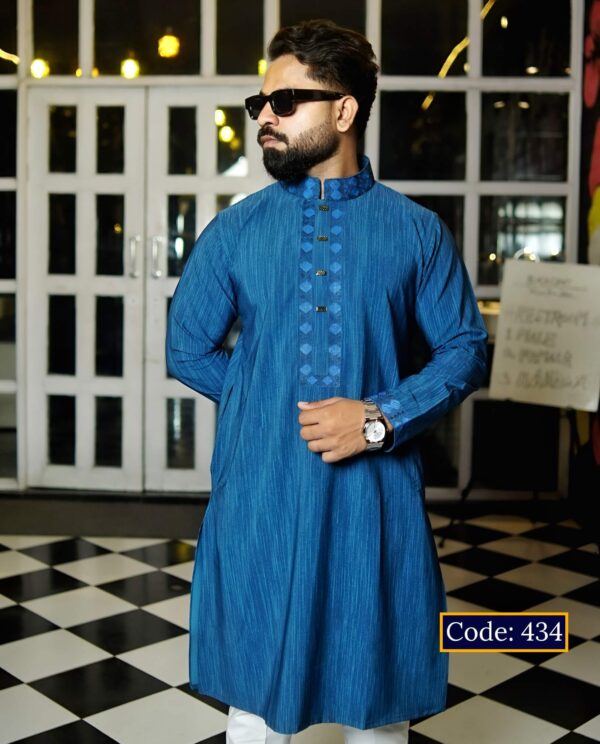 Premium Stretch Cotton Panjabi